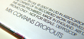 Mix contains dropouts...